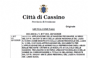Delibera 617 del 22/12/2025