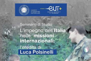 L’eredità di Luca Polsinelli: un seminario all’Università di Cassino sull’impegno internazionale dell’Italia