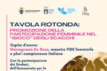 Tavola Rotonda sulla promozione della partecipazione femminile nel “gioco” degli scacchi”