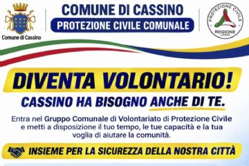 Avviso pubblico reclutamento tramite selezione di aspiranti volontari per inserimento del gruppo comunale di Protezione Comunale