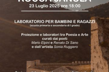 Rocca Janula Evento 22 luglio Rocca Janula Laboratorio per Bambini e Ragazzi, 23 luglio 2025, ore 18:00